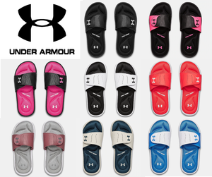 under armour slide on shoes