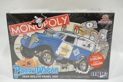 MPC 924M 1/25 1933 Willys Panel Paddy Wagon Monopoly BRAND NEW FACTORY SEALED!!
