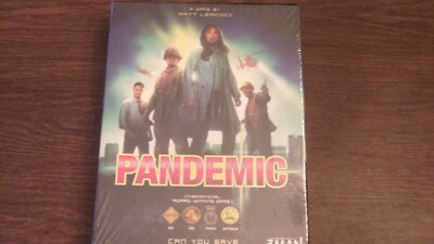 NIB Pandemic Board Game by Z-Man Games To Fight Disease Save Humanity ZMG 71100