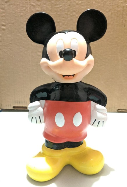 Vintage Mickey Mouse Vinyl Statue Disney Mfg. By Monogram Products | eBay