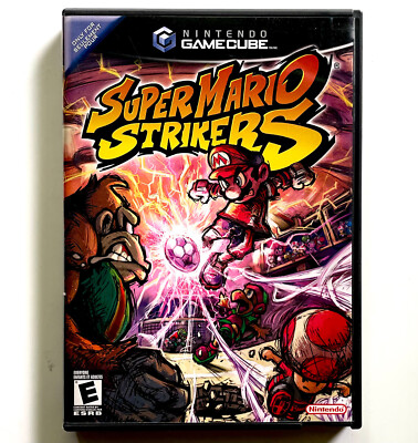 Nintendo Super Mario Strikers GameCube Complete CIB Y007 for sale