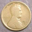 1912 D Lincoln Wheat Cent Lot F 149