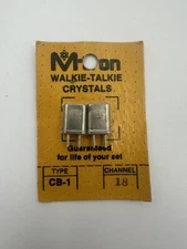 M-Tron Walkie Talkie Crystals CB-1 Channel 18 Vintage Unused Sealed