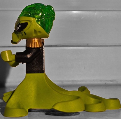 Lego Minifigure- Alien Commander (ac011) Alien Conquest UFO Space Rare Retired - Picture 3 of 4