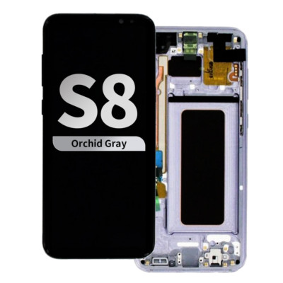Samsung Galaxy S8 (G950) Premium OLED Touch Screen With Frame - All Colors