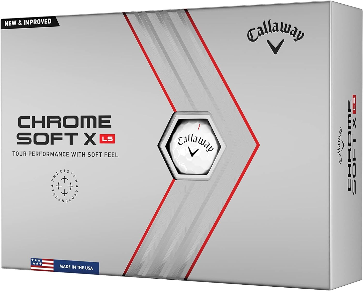 Callaway Chrome Soft X LS (1 Нижняя часть) 12 Штюк Эйнхайтсгрессе