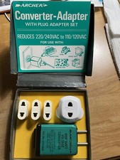 ARCHER CAT 273-1403 VOLTAGE CONVERTER ADAPTER KIT