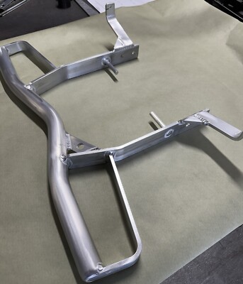 Yamaha Raptor 700r Grab Bar Bumper Rack 06-2026 Natural Aluminum 6061 ...