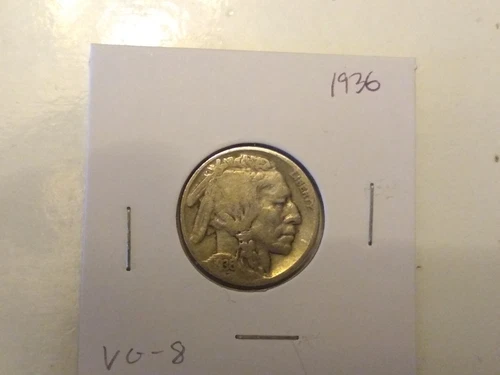 1936 Buffalo Nickel (VG)