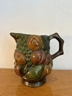 Ceramic Pitcher Vase with Fruit Colorful Bubble Design Vintage — photo 3