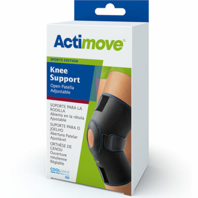 Actimove Dual Knee Strap - Adjustable Patella Support For Pain Relief & Sports - Medium Black - View #4