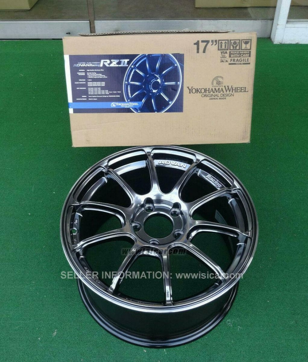 YOKOHAMA WHEEL ONE X1 ADVAN RACING RZ II WHEEL 17X9J +63 5H