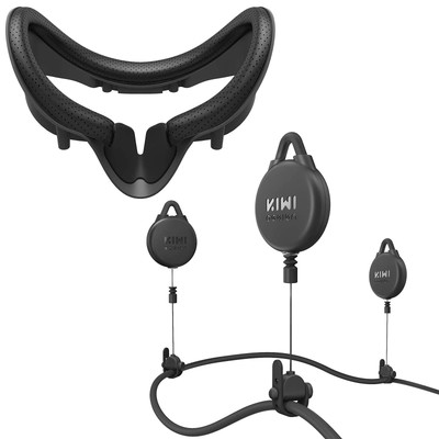 KIWI design VR Facial Interface Bracket for Valve Index & VR Cable Management...