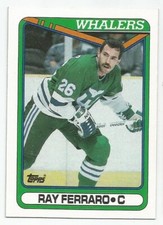 RAY FERRARO 1990-91 TOPPS CARD NM-MT CONDITION