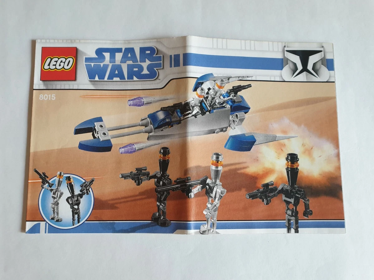 LEGO Star Wars 8015 Assassin Droid Battle Pack Building