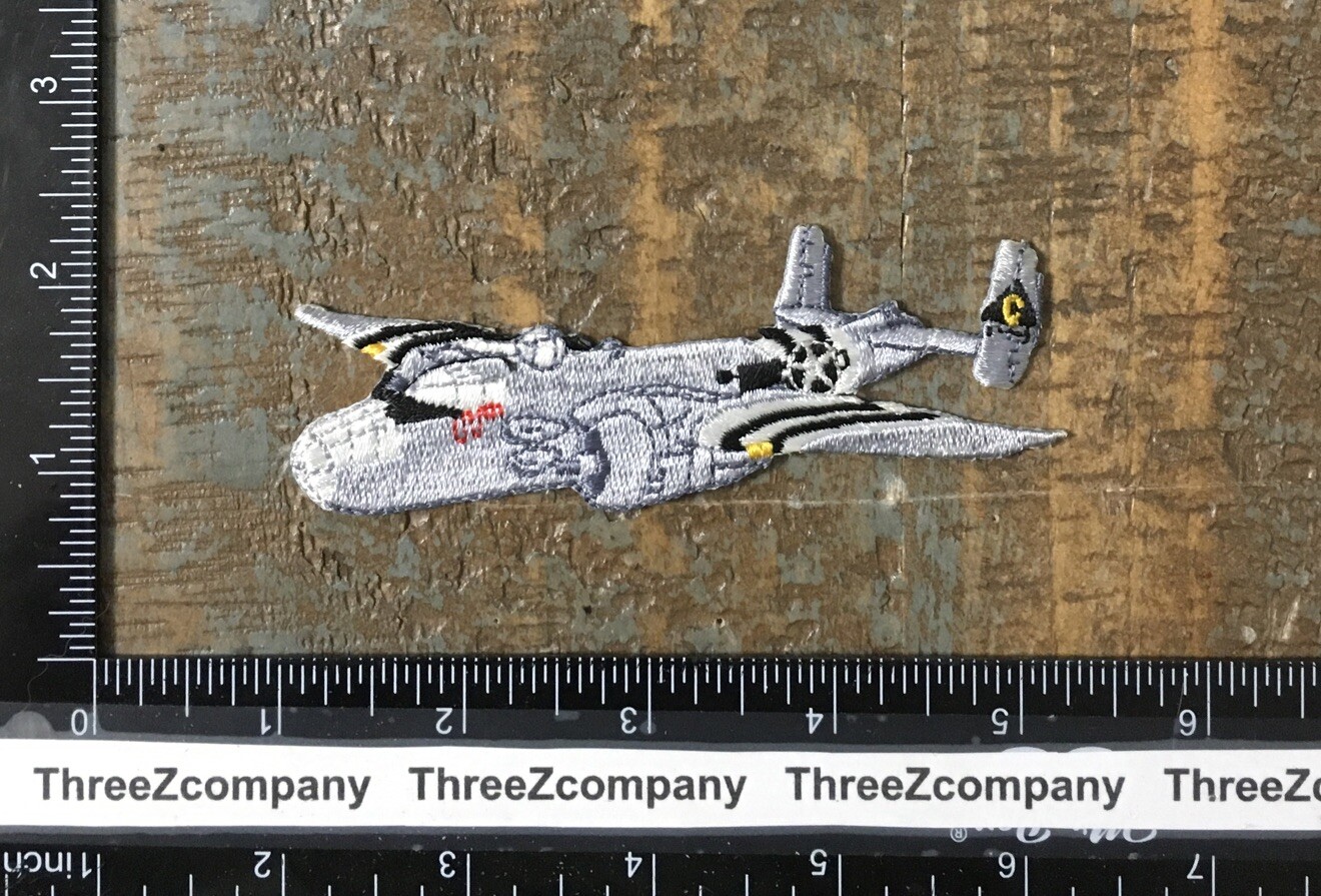 Vintage B-25 BOMBER Military Airplane Aircraft Aviation Iron-On Patch USAF