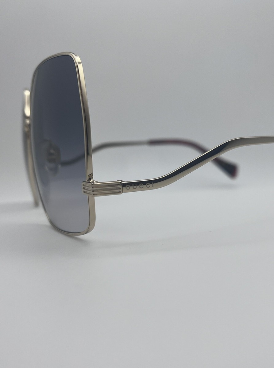Gucci GG1005S Gold/Grey Shaded (002) Sunglasses for sale  display picture 2