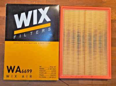 WIX Luftfilter OPEL OE 834157 / 8 34 157