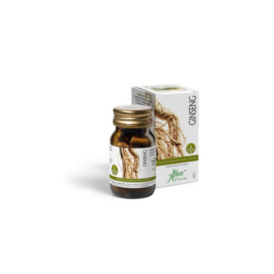 Aboca Ginseng   Konzentrat Insgesamt Tonic Ergänzung Tonika 50x500mg