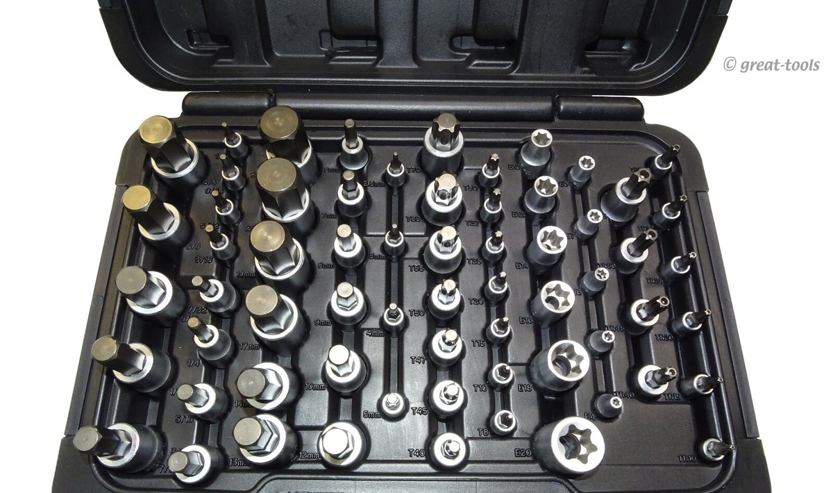 VIM TOOLS: MASTER TORX & HEX SOCKET BIT SET – automotive hand tool