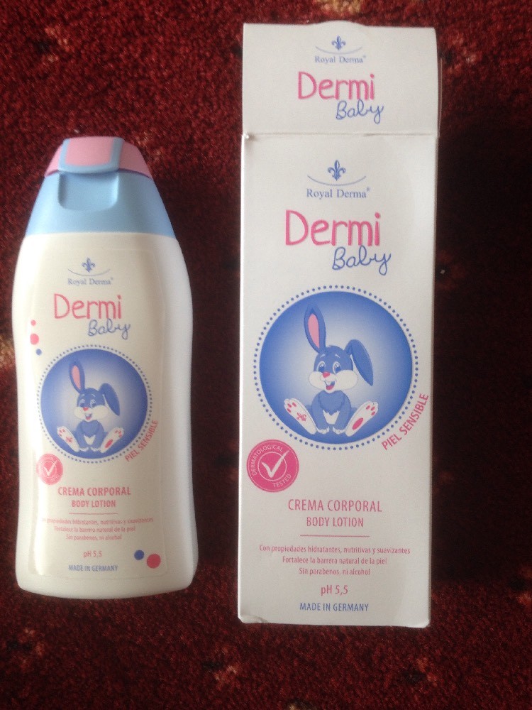 Royal Derma Dermi baby crema corporal body lotion 200 ml new in
