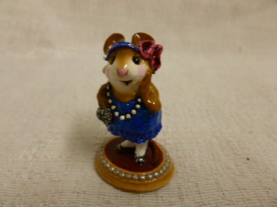 Wee Forest Folk Zelda Special Edition M-171 Blue Dress Retired
