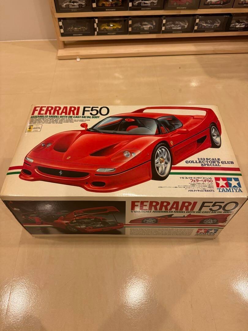 1/12 TAMIYA FERRARI F50 セミアッセンブルモデル タミヤ コレクターズ