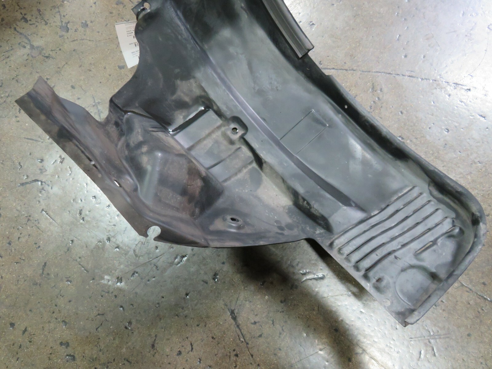 Maserati M138, M128 LH, Rear Inner Fender Liner Rear Section, Used, P/N 66069700