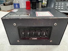 👀 GENERAL RESISTANCE INC RESISTANCE DECADE BOX 1.111Ω / STEP DA52-3X