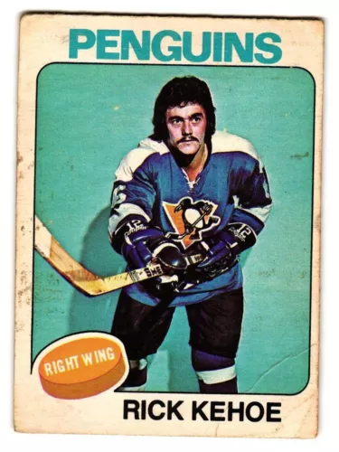 1975-76 O-Pee-Chee #39 Rick Kehoe Pittsburgh Penguins OPC SKU#VS1124