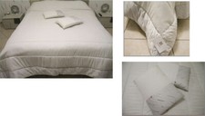 Trapunta Piumone Letto Matrimoniale Con 2 Cuscini RENATO BALESTRA GLORIA Grigio