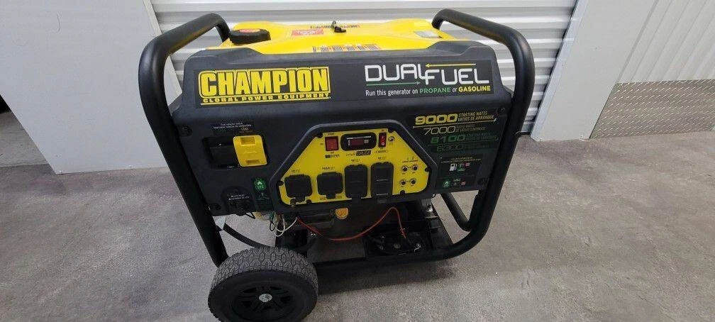 Champion Generator Dual Fuel 9000 eBay