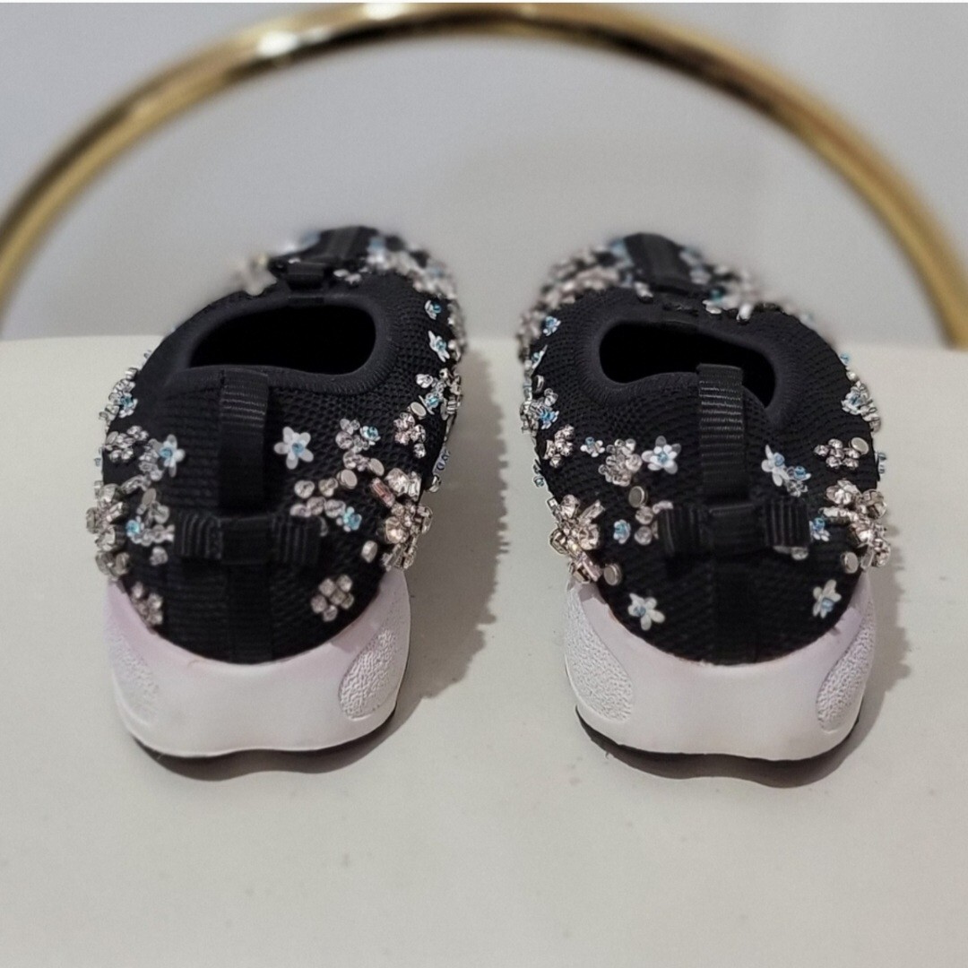 【新品】Christian Dior かんざし ストーン付き Dior Limited Edition Swarovski Studded B23 High Top Sneaker