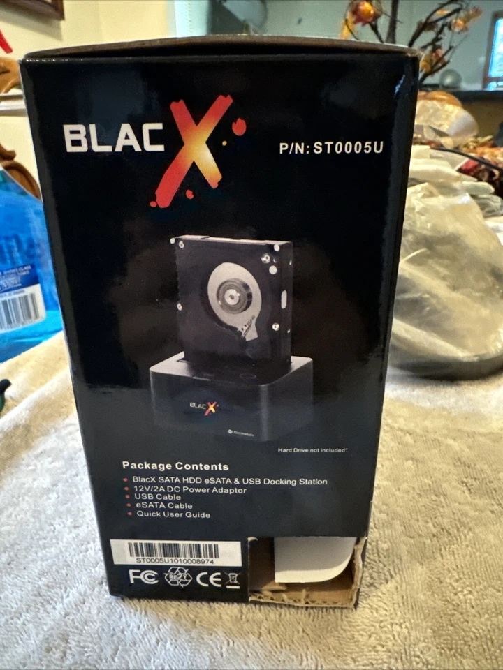 New Thermaltake BlacX 2.5”/3.5” SATA External Hard Drive USB Docking Station - Image 2 of 4