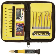 General Tools 63517 Pick and Screwdriver Set with Pouch