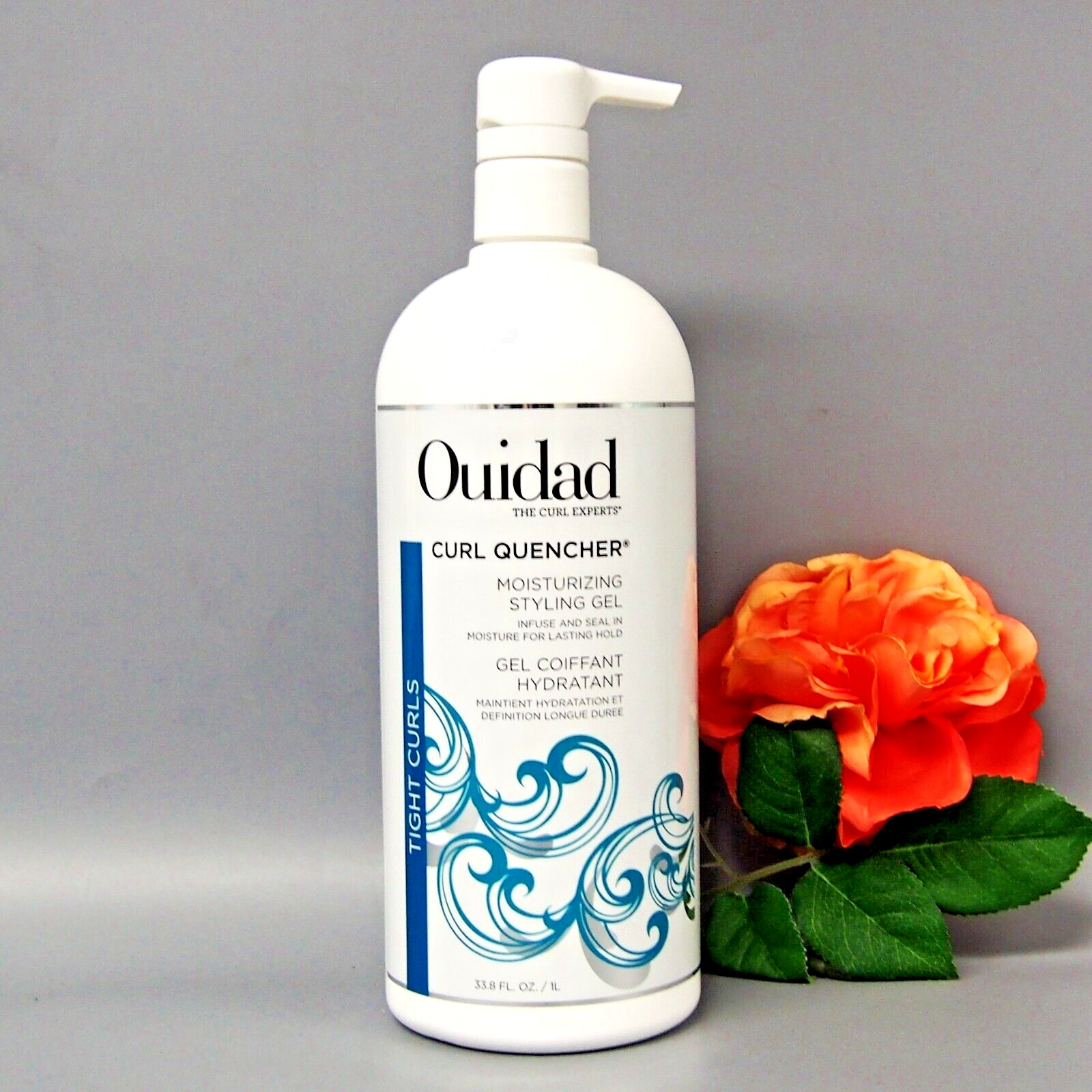 Увлажняющий гель для укладки волос Ouidad Curl Quencher, 33,8 унции / 1000 мл