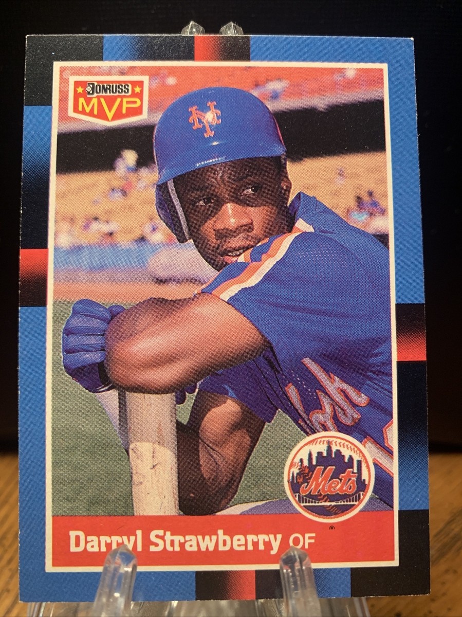 1988 Donruss MVP Baseball Card BC-20 Darryl Strawberry New