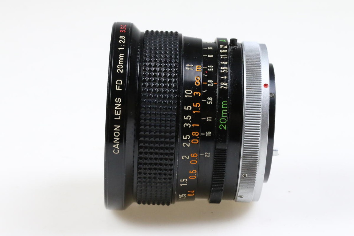 CANON FD 20mm f/2,8 S.S.C. - SNr: 23952 | eBay CANON FD 20mm f/2,8 S.S.C. - SNr: 23952 | eBay