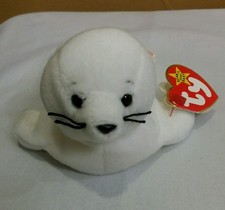 Ty Beanie Baby SEAMORE the SEAL w/Errors  4029 DOB 12-14-96 Tag 1993 PVC