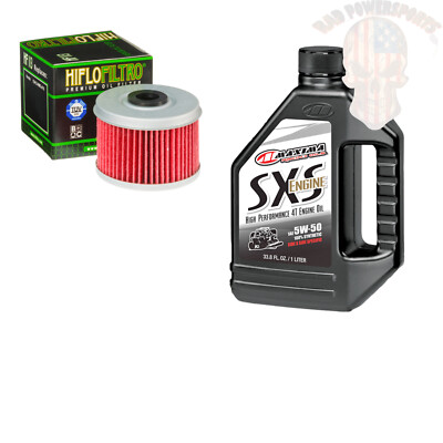 Oil Change Kit For 2007 Honda TRX400EX Sportrax Maxima SXS Synthetic 5W-40
