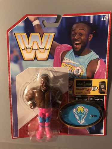 Kofi Kingston - Retro Series 5 - New WWE Mattel Wr...