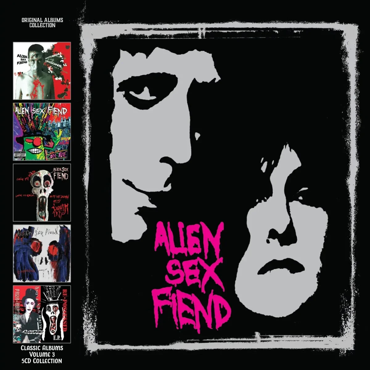 Alien Sex Fiend Classic Albums Volume 3 The 13th Moon Years 5CD Box Set
