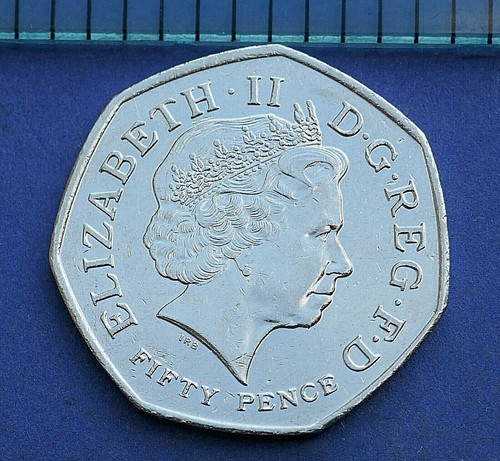 1969 bis 2023 Ausgewählte im Umlauf befindliche oder besser 50-Pence-Münzen alle Royal Mint Ausgabe - Bild 69 von 116