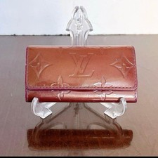 Louis Vuitton Key Case CA4 Vernis Amaranth Monogram