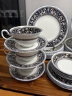55pc Wedgwood Florentine W1956 Bone China Set - Service for 8 - England Pristine — photo 6