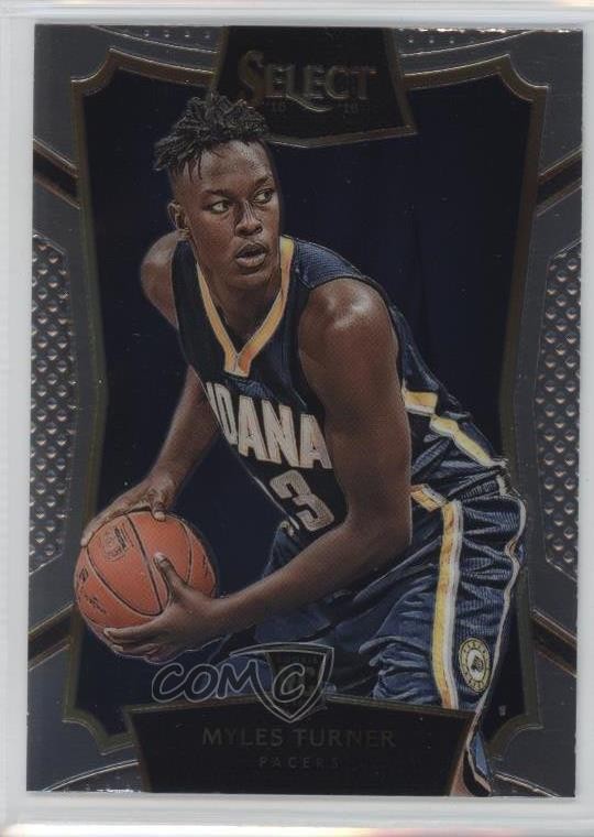 2015-16 Panini Select Concourse Myles Turner #8 a6i