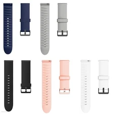 Letsfit EW1 Band Silicone Replacement Wrist Strap with Steel Buckle Compatible