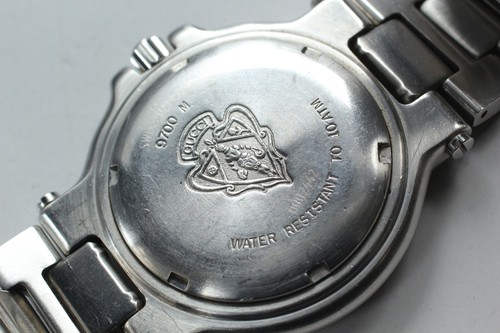Vintage ◆Exc+5◆ GUCCI 9700M Black Dial 34mm Men's Quartz Watch From JAPAN - Picture 8 of 13