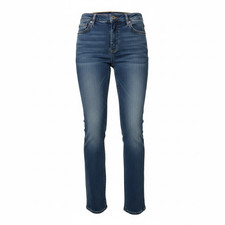 Lauren Ralph Lauren Women  s Blue Straight Leg Jeans Medium Wash Size 4