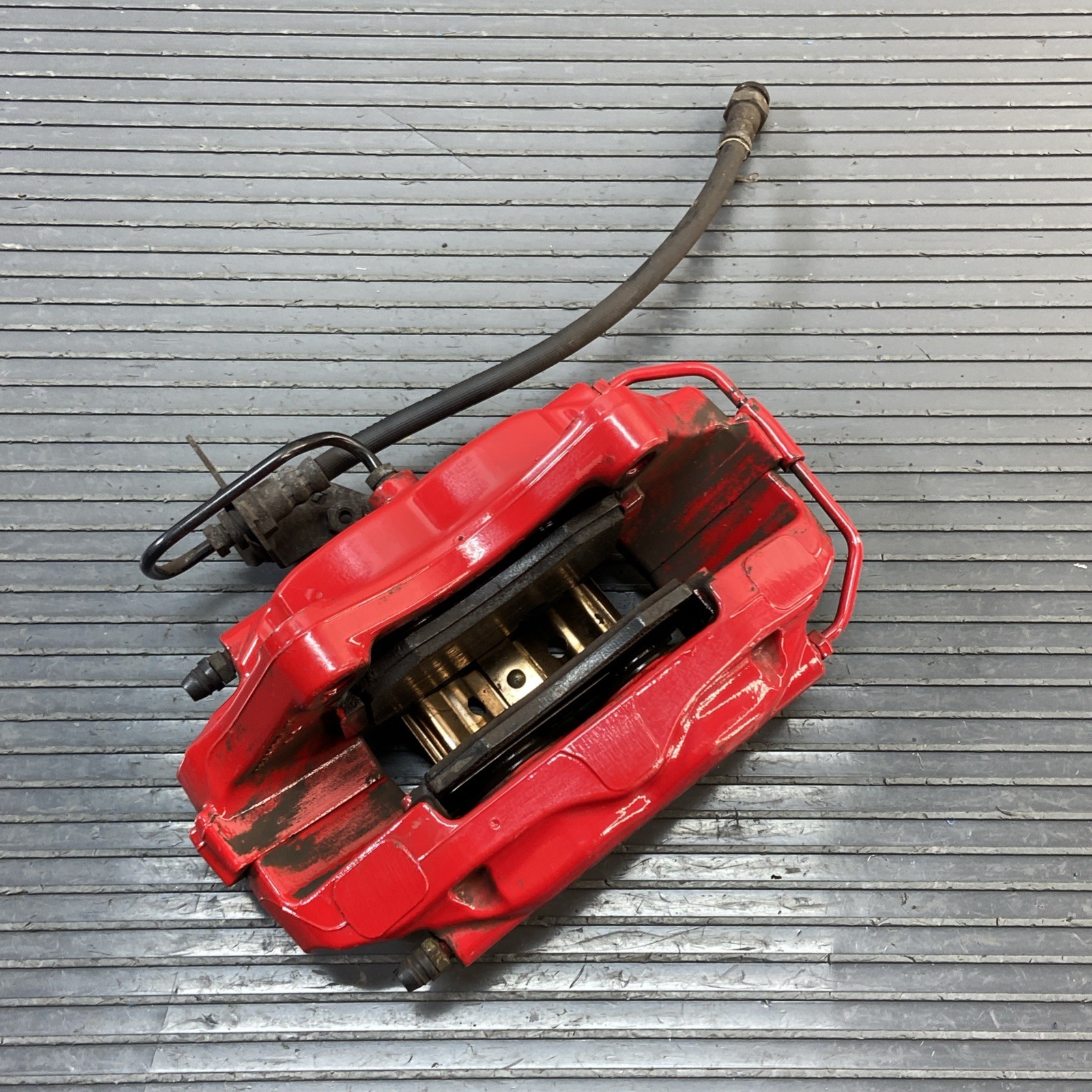 2013-2016 Maserati Ghibli M157 3.0L RWD Rear Right Brake Caliper Red OEM *NOTE*